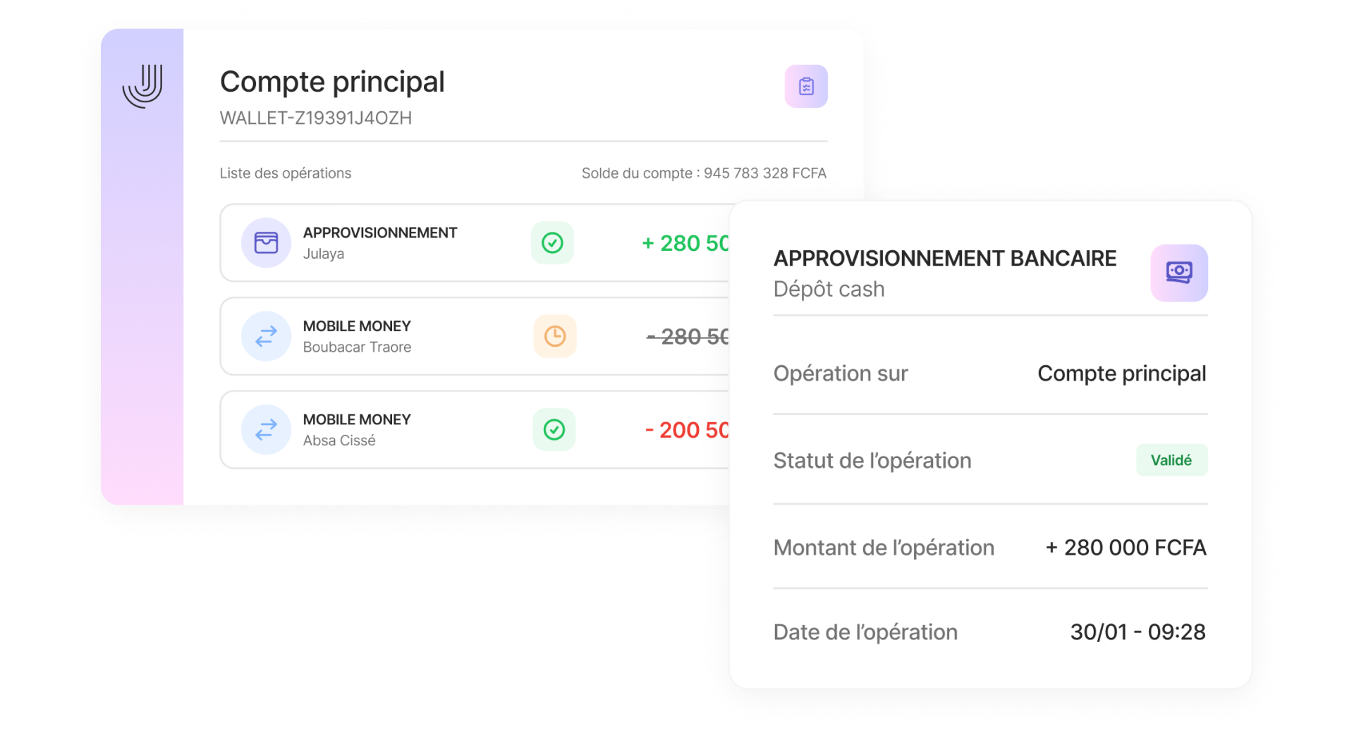 REAL TRACEABILITY OF YOUR PAYMENTS